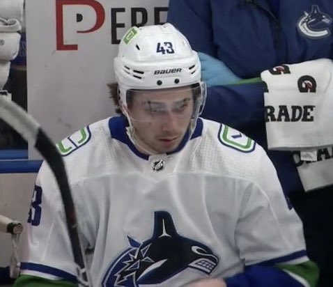 CanuckSkate's tweet photo. Nobody:

Quinn Hughes after casually doing the most outrageously skilled thing you’ve ever seen in your life: https://t.co/9Jt6aw7434