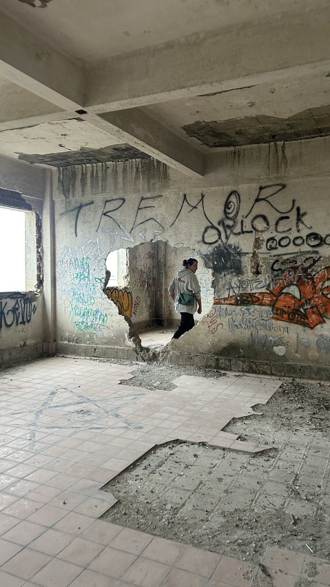todaslaslucess's tweet photo. a veces una chica sólo necesita ir a ver graffitis satánicos a una escuela abandonada en medio del bosque para que se le reinicie la vida https://t.co/RTmBBT11gI