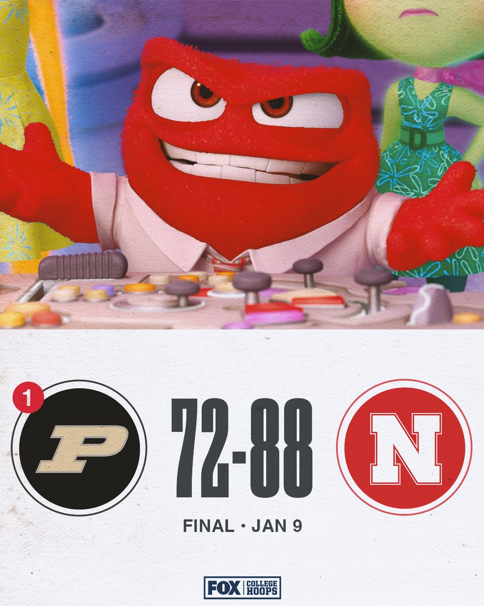 GBR! ‼️ <a href="/HuskerMBB/">Nebraska Men's Basketball</a> TAKES DOWN NO. 1 PURDUE!