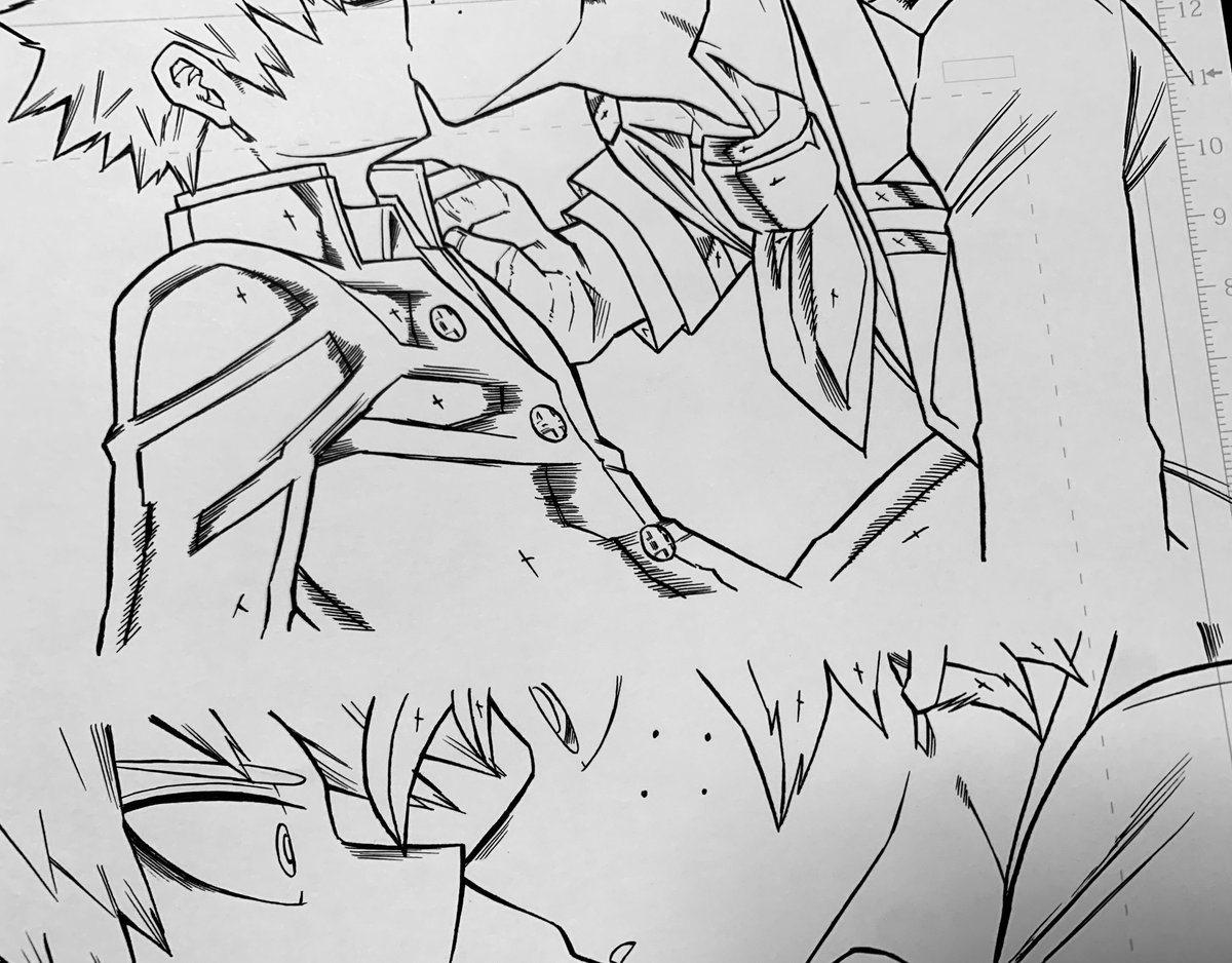 ここ一年位で描いた出と勝漫画の紙お片付け。捨てられず下書きも全部保管してるんですが少し忘れてるのもあって久々見ると面白いです。失敗の修正書き込んでるのとか…いつか消さずに印刷だしそうで怖い! 