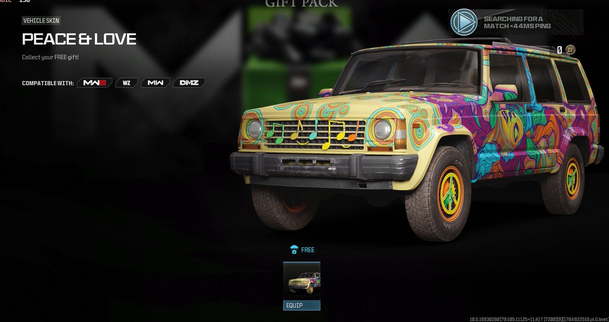 FreaksheepL's tweet photo. @Activision you know this free buingle claim doesnt work right FIX IT https://t.co/xHsUjX7USu