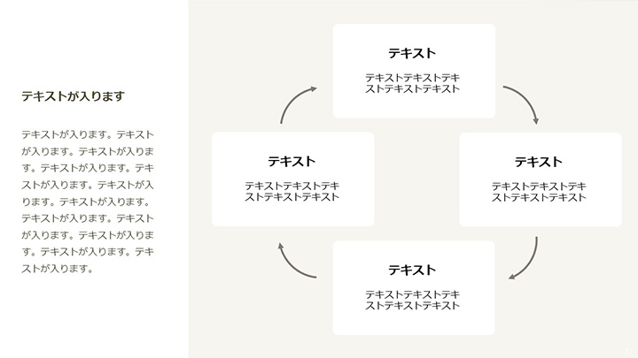 enpreth's tweet photo. 【1日1つ覚えれば資料作りがラクになる】
関連情報が全て繋がっていることを示す図解

作成　　パワーポイント
用途　　図解
要素　　円 / 図形 / テキスト
サイズ　16:9

https://t.co/tTSWW0uush https://t.co/bmFKQT87QK