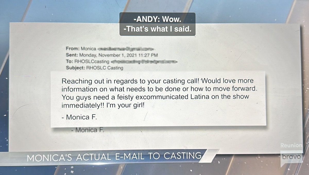 oneandonlyEddyb's tweet photo. Andy didn’t like that comment.. you can see it on his face #RHOSLC #RHOSLCReunion https://t.co/vLxOGcqXfe