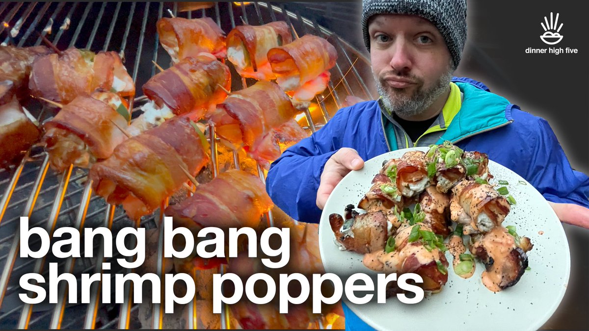 NEW EPISODE! Full vid: Super Easy and Delicious Jalapeño Shrimp Poppers
youtu.be/2e4INgvANsk