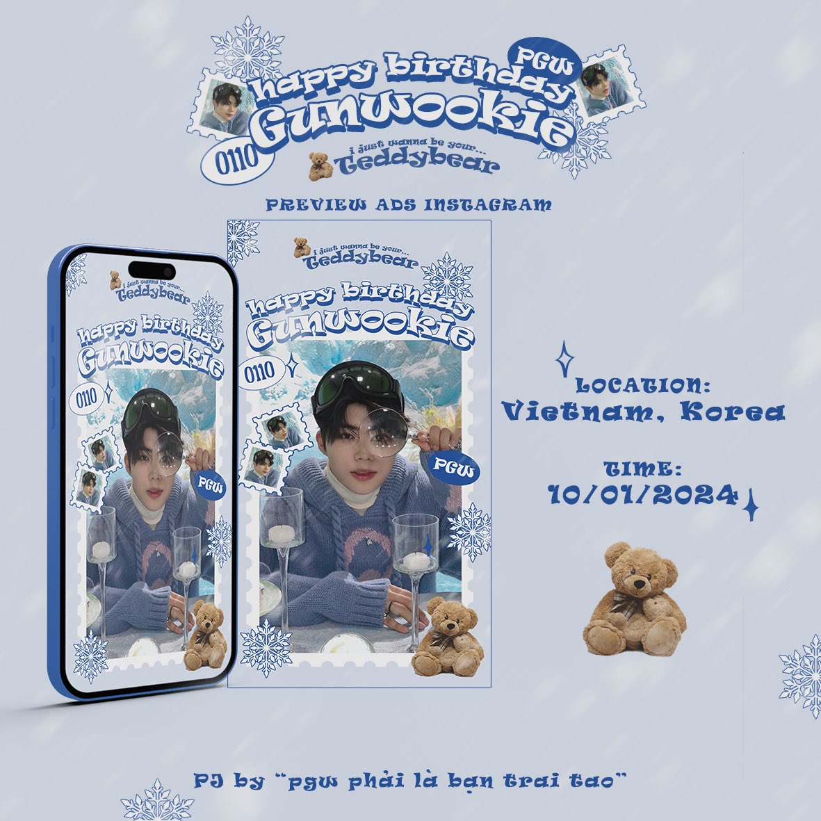 kubesiuktr's tweet photo. 𝐈𝐧𝐬𝐭𝐚𝐠𝐫𝐚𝐦 𝐚𝐝𝐬 𝐛𝐢𝐫𝐭𝐡𝐝𝐚𝐲 𝐟𝐨𝐫 𝐦𝐲 𝐛𝐨𝐲𝐟𝐫𝐢𝐞𝐧𝐝 - 𝑷𝑨𝑹𝑲 𝑮𝑼𝑵𝑾𝑶𝑶𝑲 ✧⁠*⁠。
📍 location : Vietnam - South Korea 
🗓️ time : 10/01/2024
🍀 ai thấy tág mình trên x nha 

gia đình iu em🫰
#찬란하게_빛날_건욱이의_스물
#AceOfStarsGunwook
@ZB1_official https://t.co/BcygbvznUz