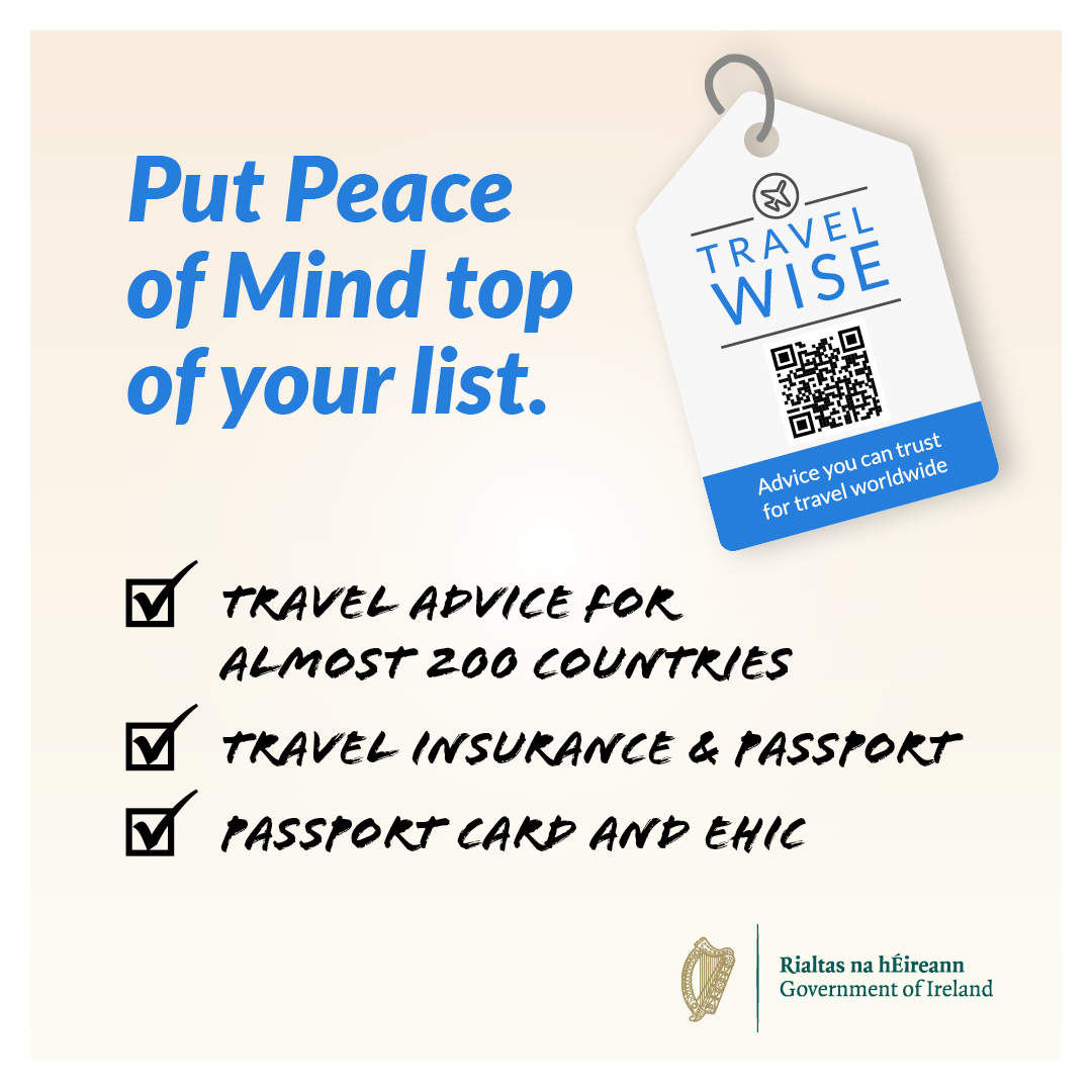 🟢Planning a trip? #LookBeforeYouBook & make sure your passport is in date before you book your flight! Renew online at passportonline.dfa.ie 🟢Do you meet entry requirements for the country you are travelling to? More info @dfatravelwise & here 👉 ireland.ie/en/dfa/oversea…