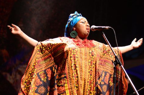 BeyondSkin's tweet photo. We are delighted Mim Suleiman, aka Mama Africa of the modern era, will be coming to #Belfast this weekend to perform at our 20th birthday celebration 🎂 @OhYeahCentre  13 January 7pm as part of @Cqaf #OTL24 festival
#WeAre20 
https://t.co/GURqXhiuJf
https://t.co/vkf4bf5XDg https://t.co/BbIjCOf8mU