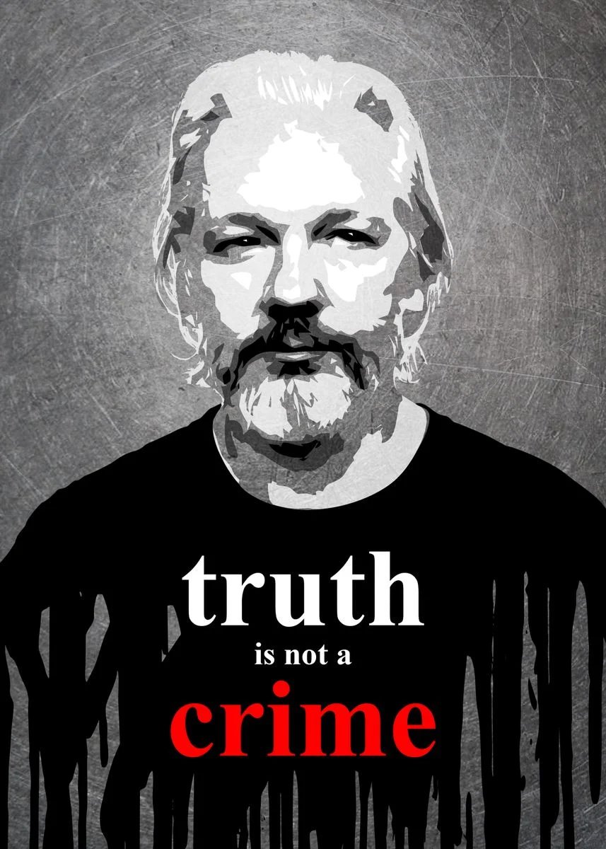 Truth Is Not A Crime #SaveAssange from Extradition and free him unconditionally! - Pass it on....