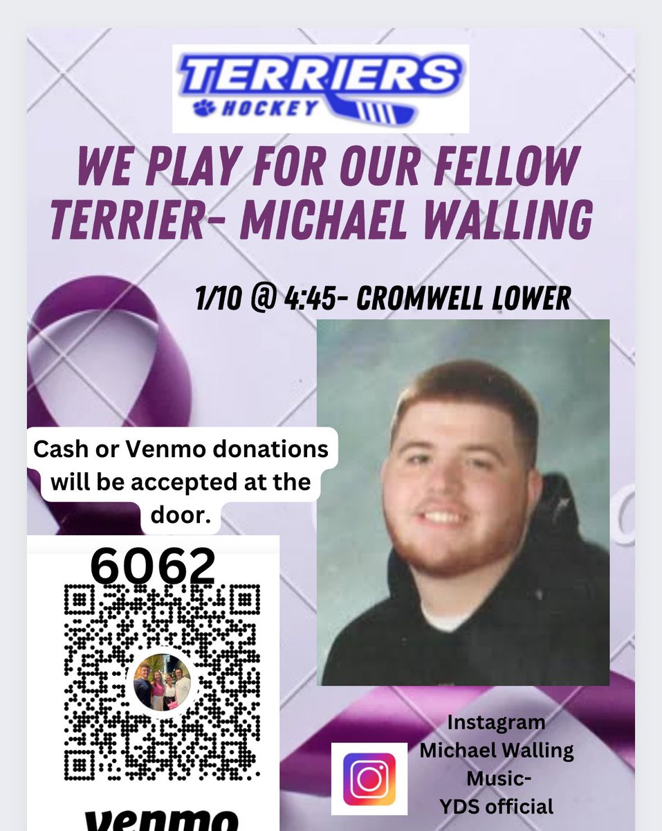 mad_mavV's tweet photo. Our 3rd annual cancer charity game. We play in memory of three RHHS students gone too soon
Andrew Spada our hockey brother. Matthew Molloy
Michael Walling. Donations to CCMC Neuroncology in Andrew Spada's name. 
@ctchildrens 
@CTHSHockeyDB @CTHKReportChris @CTHSHockey https://t.co/PuJhYs4F8d