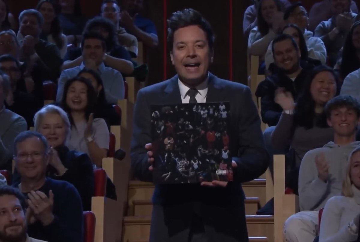 Last night on Fallon // JID  album cover photo by Naskademini