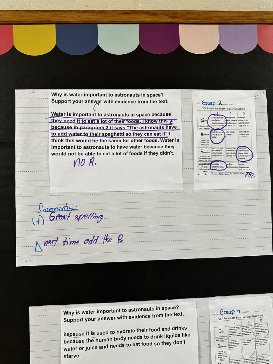 HeyMrsMartinez's tweet photo. Fourth graders at #NISDFernandez used rubrics to score their classmates writing this week. Students were engaged in discussion as they completed this group activity! Great work, Bulldogs! @nisdelemelar https://t.co/jcoXhMZKcu