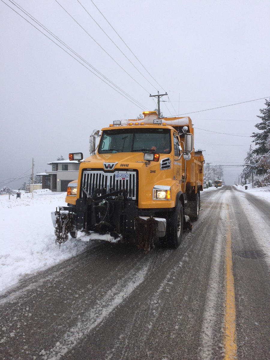 Apology in advance! Its quite possible you will hear the scraping of plows through the night as we remove as much compact as possible before the deep freeze occurs! We've added ice blades to some units making the rounds tonight to assist, so if we're a little extra noisy...sorry!