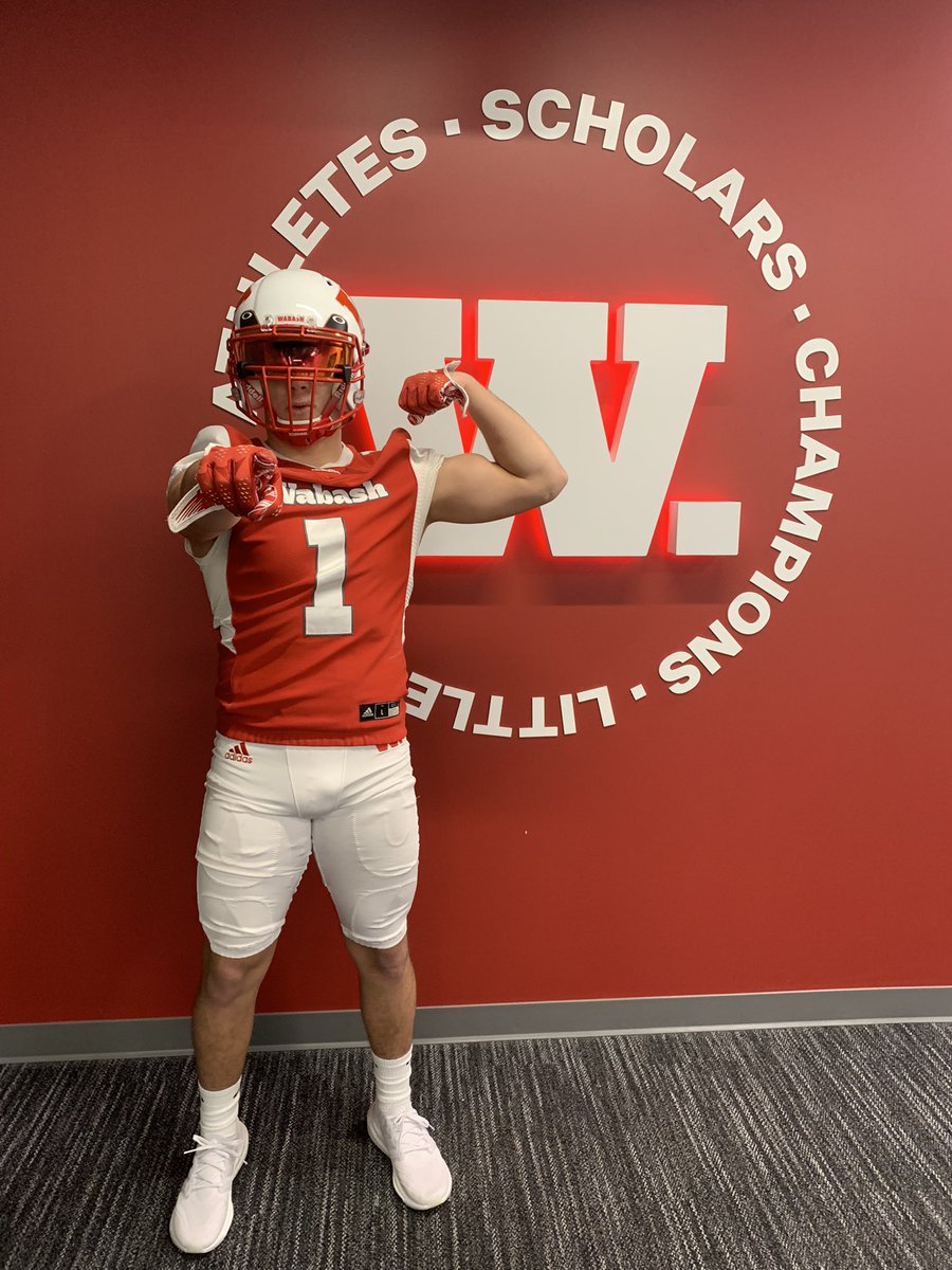 WyattWoodall3's tweet photo. proud to announce that I’ve received my second offer to play college football from @WabashFB thank you @CoachRidings and @CoachOlmy for believing in me! https://t.co/D6717Qk4KI