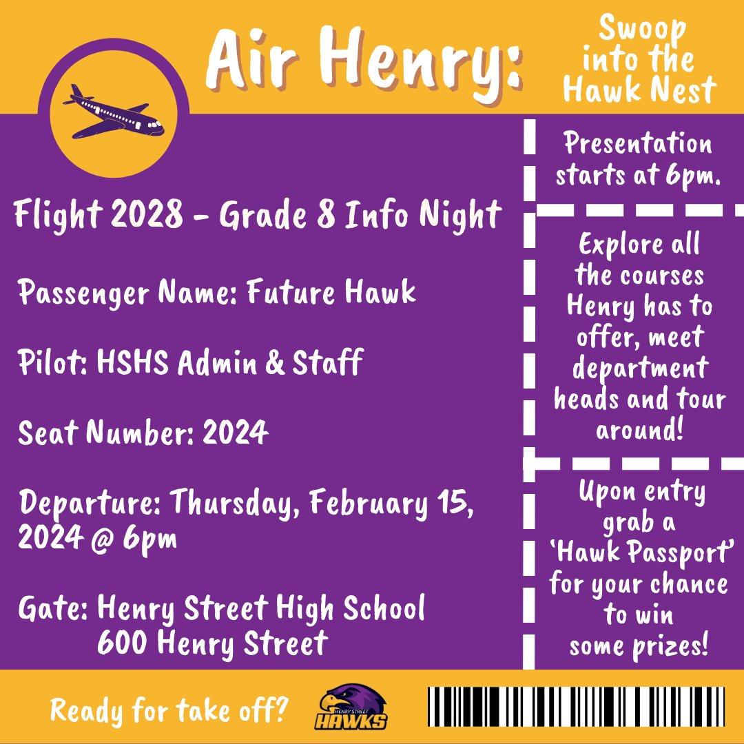 Henry Street H.S. (@henrystreeths) on Twitter photo 
