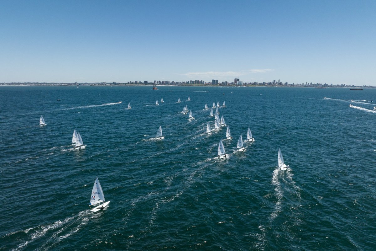 Sailors battle for a podium finish, anticipating the Medal Race tomorrow! Read the full write-up for the ILCA 6 2024 Women's World Championship on our website (link in bio).