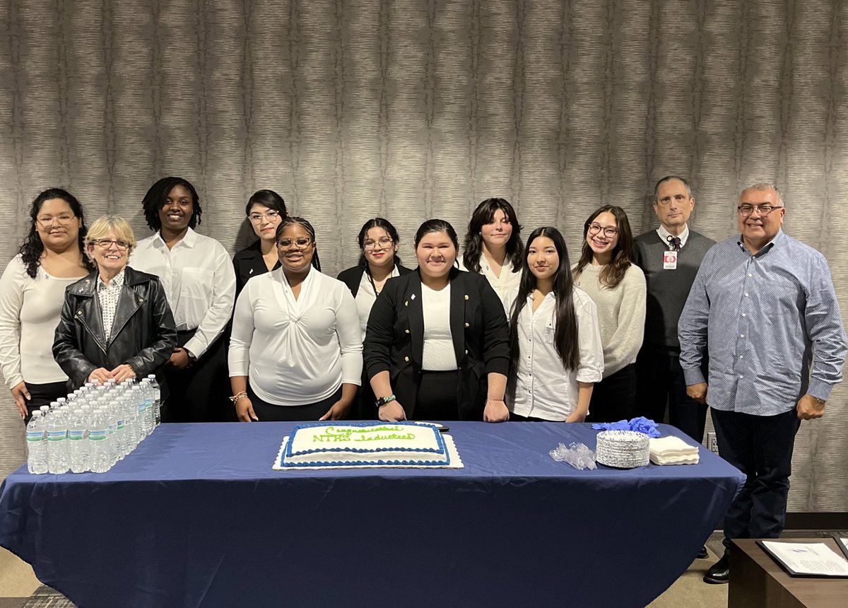 AvalosPTECH's tweet photo. How fun to start the new year with yet another inaugural honor society induction! Tonight we proudly hosted our inaugural National Technical Honor Society Induction. Celebrating highly motivated students is always a good time! 🎊
#SettingHighStandards
@drgoffney https://t.co/Q89w6eZi7K