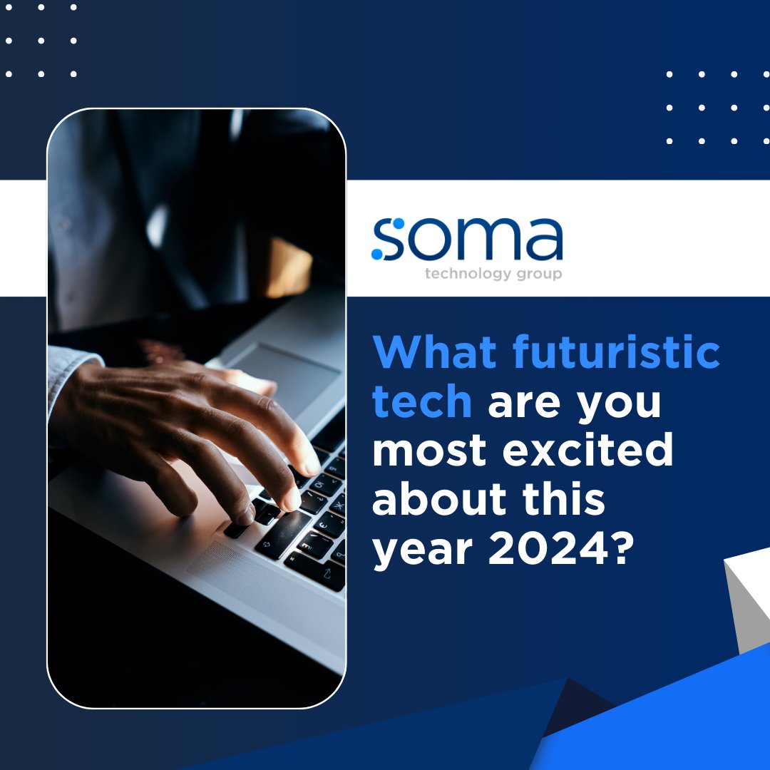 soma_technology's tweet image. 🤔Unleash your perspective: We&apos;d love to hear your take. 💥Get the conversation flowing!

#somatechnologygroup #futuretechnology #technologynews #TechRevolution #TechInnovation