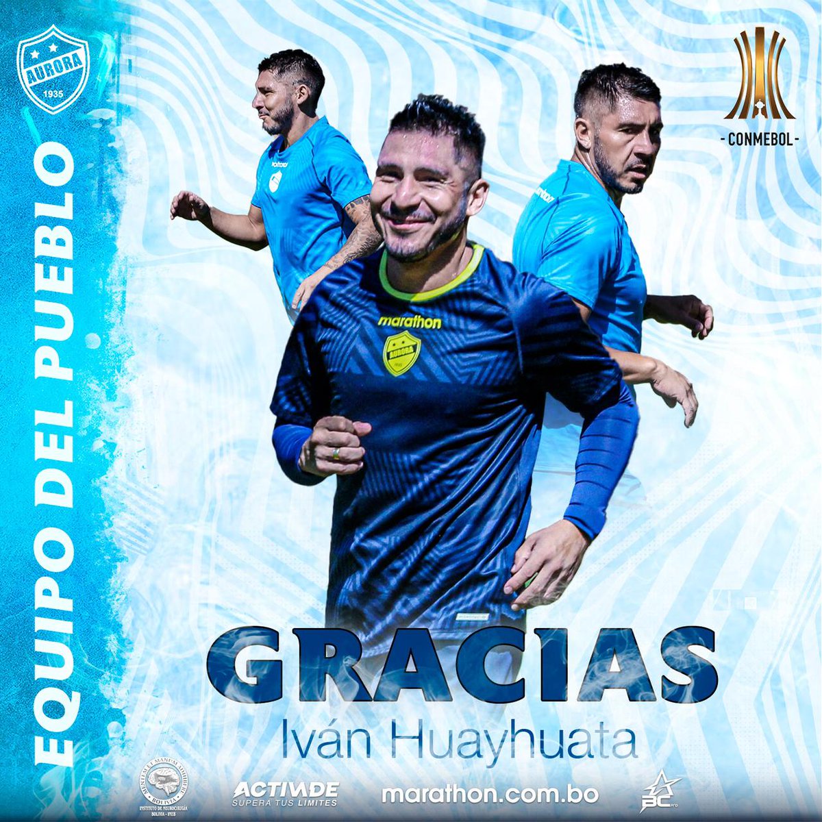 ErickssonLL's tweet photo. El club Aurora agradece y hace oficial la salida del Cochabambino. https://t.co/gCRqBXIAPr