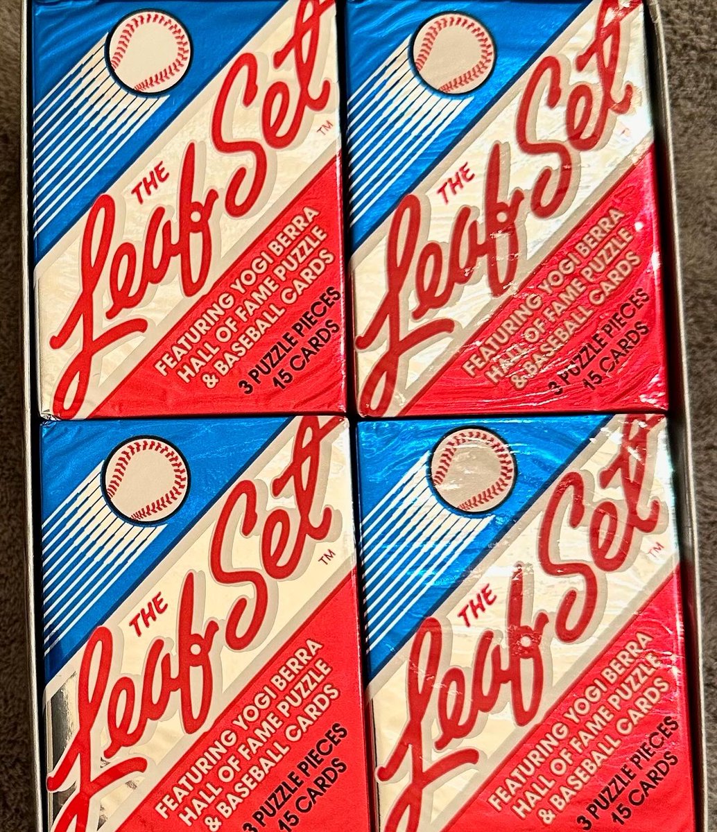 oldmanstylecard's tweet photo. Now it’s time for The Big Hurt Search. This was my first ever big card purchase as a kid. Time to crack open 1990 Leaf Series 2. Stay tuned for the hits and if the Krispy Kreme Hot Light comes back on. 🔥🚨#junkwax #waxboxes #leaf #leafbaseball #frankthomas #baseballcards https://t.co/Y6AWwwIywO