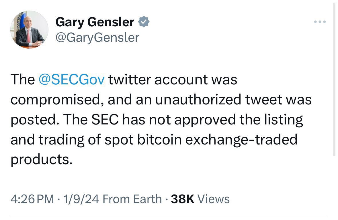 MiningAutomatic's tweet photo. #Bitcoinย ETF Approval Update:
How it Started vs. How itโs Going. #MiningAutomatic https://t.co/E3K2pMcjKO