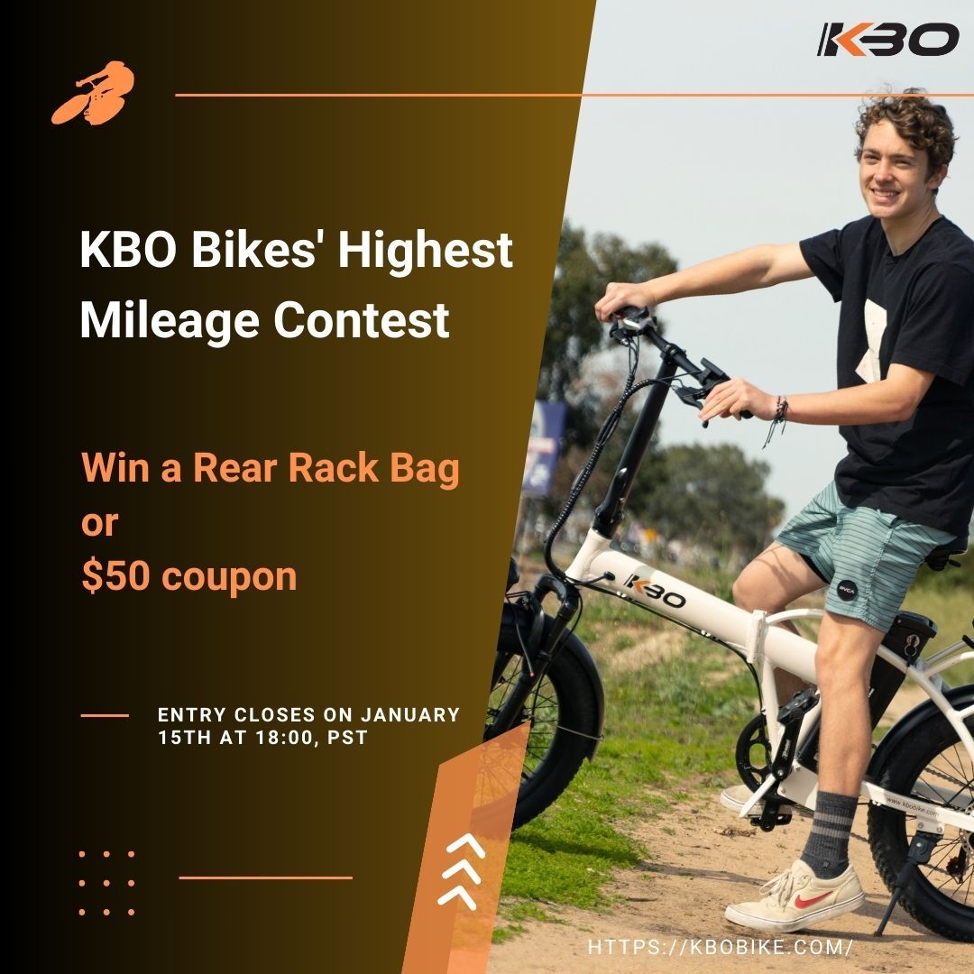 KBOBIKE's tweet photo. Capture a photo of the mileage displayed on your bike's LCD screen and kindly submit it through the provided link below.  https://t.co/xn6Gn3Ge46 
We will select the 𝟑 participants with the highest mileage and reward them with a rear rack bag. 😍 https://t.co/qu5oJ7jE8A