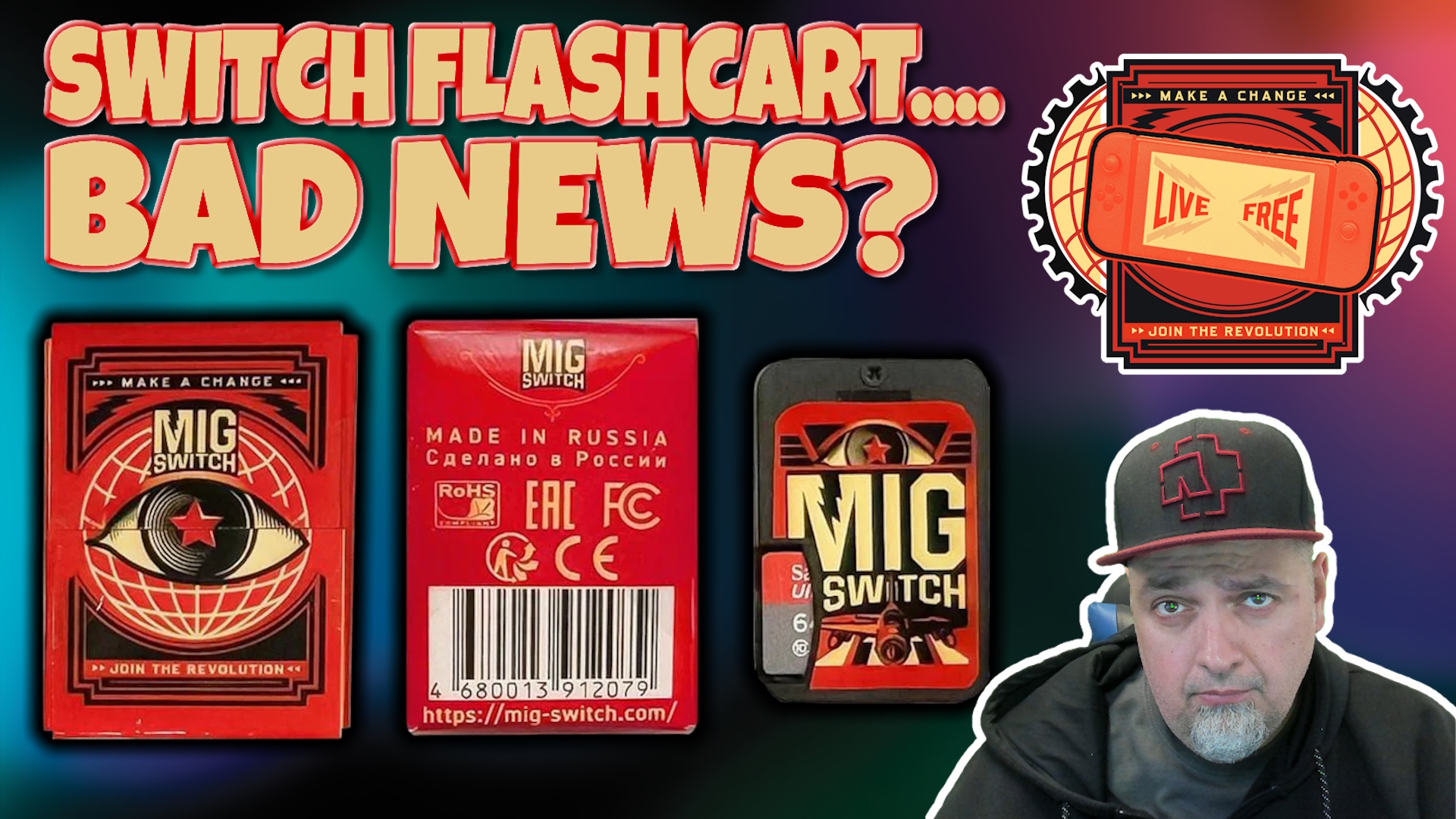 Mad 🥒 on X: Bad news for the Switch Flashcart the MIG Switch? Yeah but  I guess it could be worse? Let's discuss in my video here:    / X