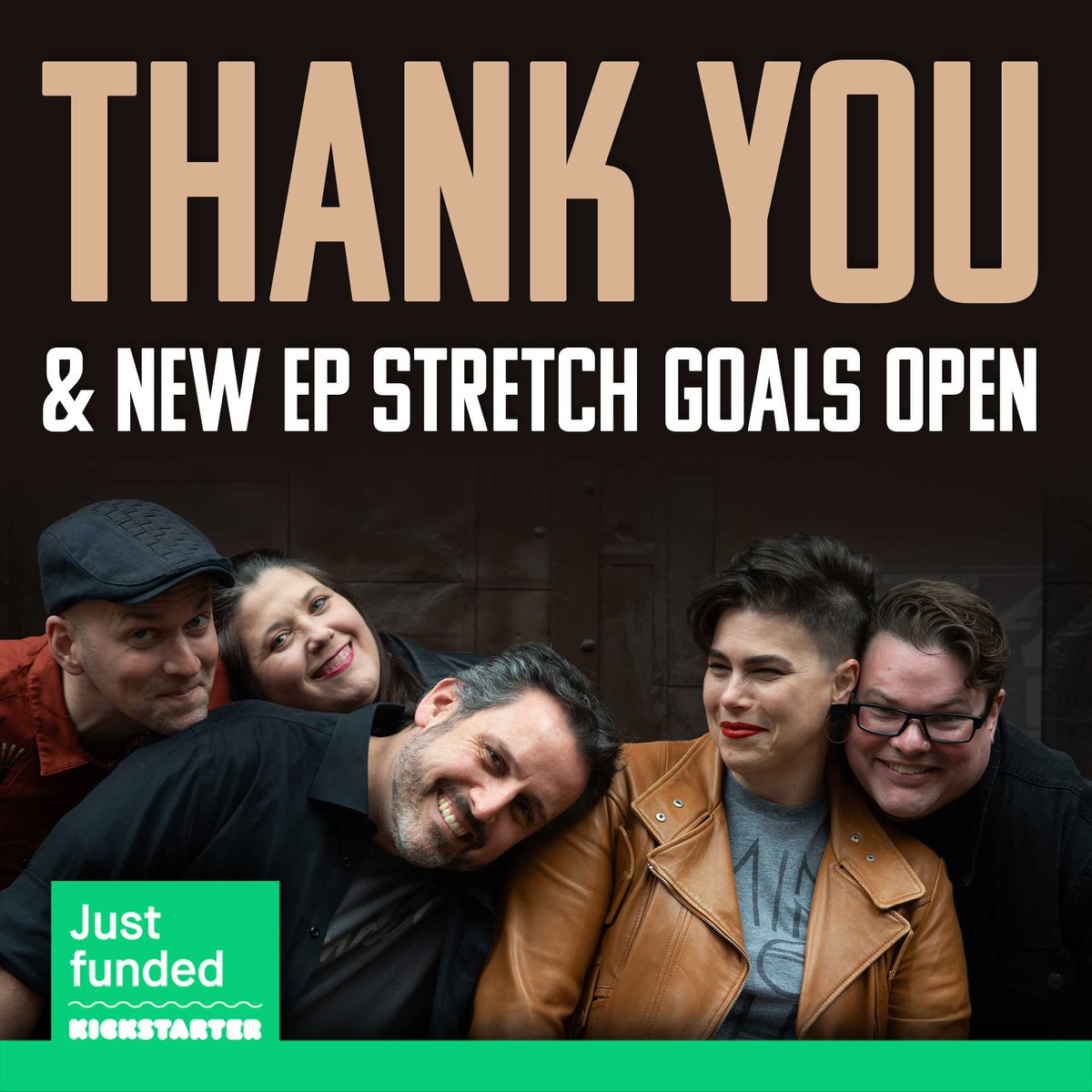 Whoa! We're fully funded with a little over a week to go. Thank you! Thank you! Thank you! It's not too late to support our project, though, if you'd like. We've added stretch goals. 

kickstarter.com/projects/stone…