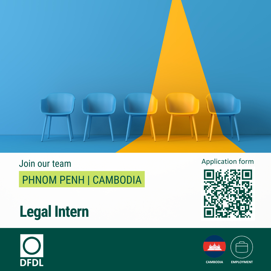 DFDLLegalandTax's tweet photo. DFDL is looking for a 𝐋𝐞𝐠𝐚𝐥 𝐈𝐧𝐭𝐞𝐫𝐧 to join its legal team based in Phnom Penh, Cambodia.
 
Find out more &amp; apply now: https://t.co/6qVjhYdLhp 
 
#DFDL #Cambodia #Legal #Internship #Job #Opportunity https://t.co/kHUHhiOKPf