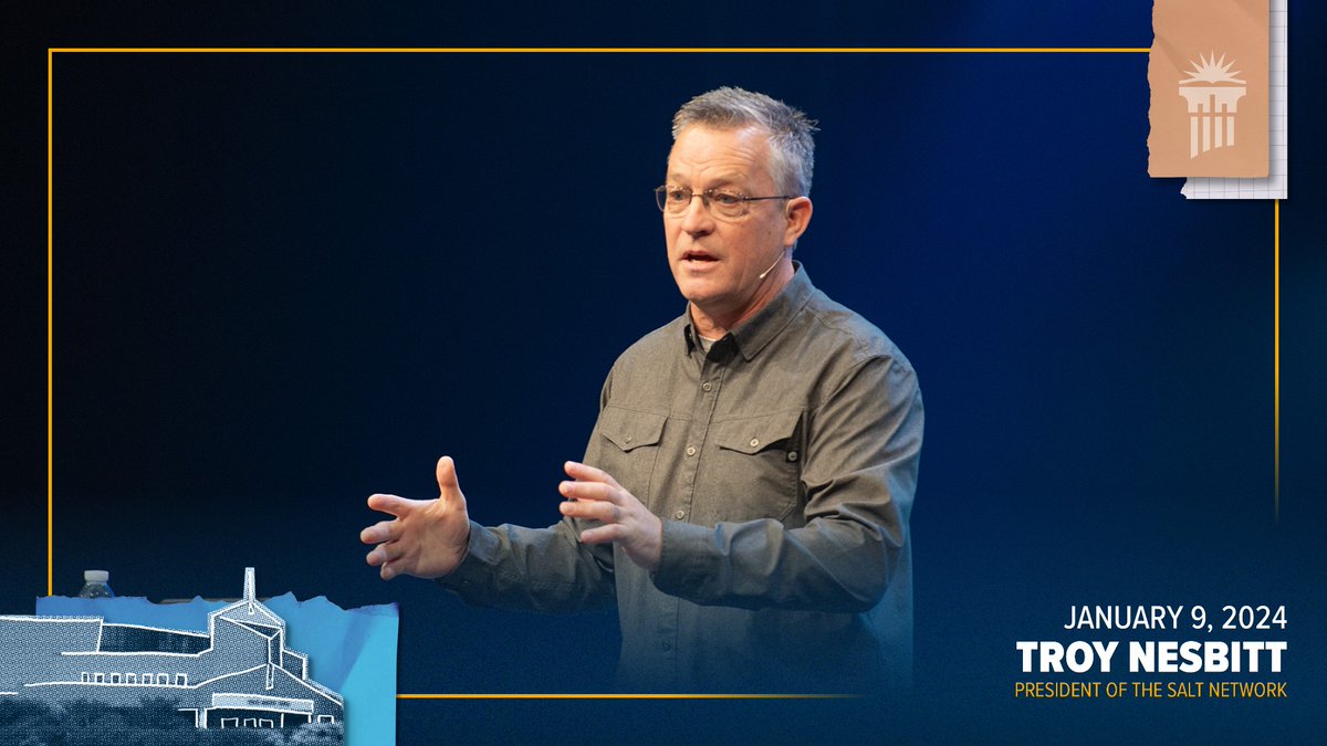 cedarville's tweet photo. 🌎 Troy Nesbitt, president of @TheSaltNetwork_, emphasized the important role young adults can play in spreading the Gospel at today's GO Conference chapel.
🔗 Full sermon at https://t.co/0SAXAQlq2I!
#CUGO #CUinChapel https://t.co/J0126ZuHwV