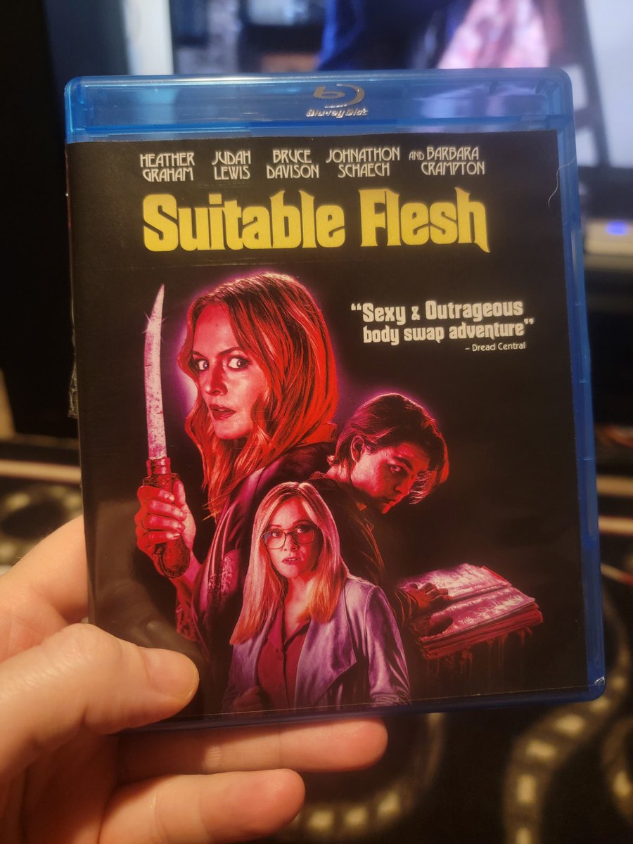 RogerRussellJr's tweet image. Got in my copy of Suitable Flesh and Im ready to enjoy this @TheJoeLynch joint! Get your popcorn! Lube optional!