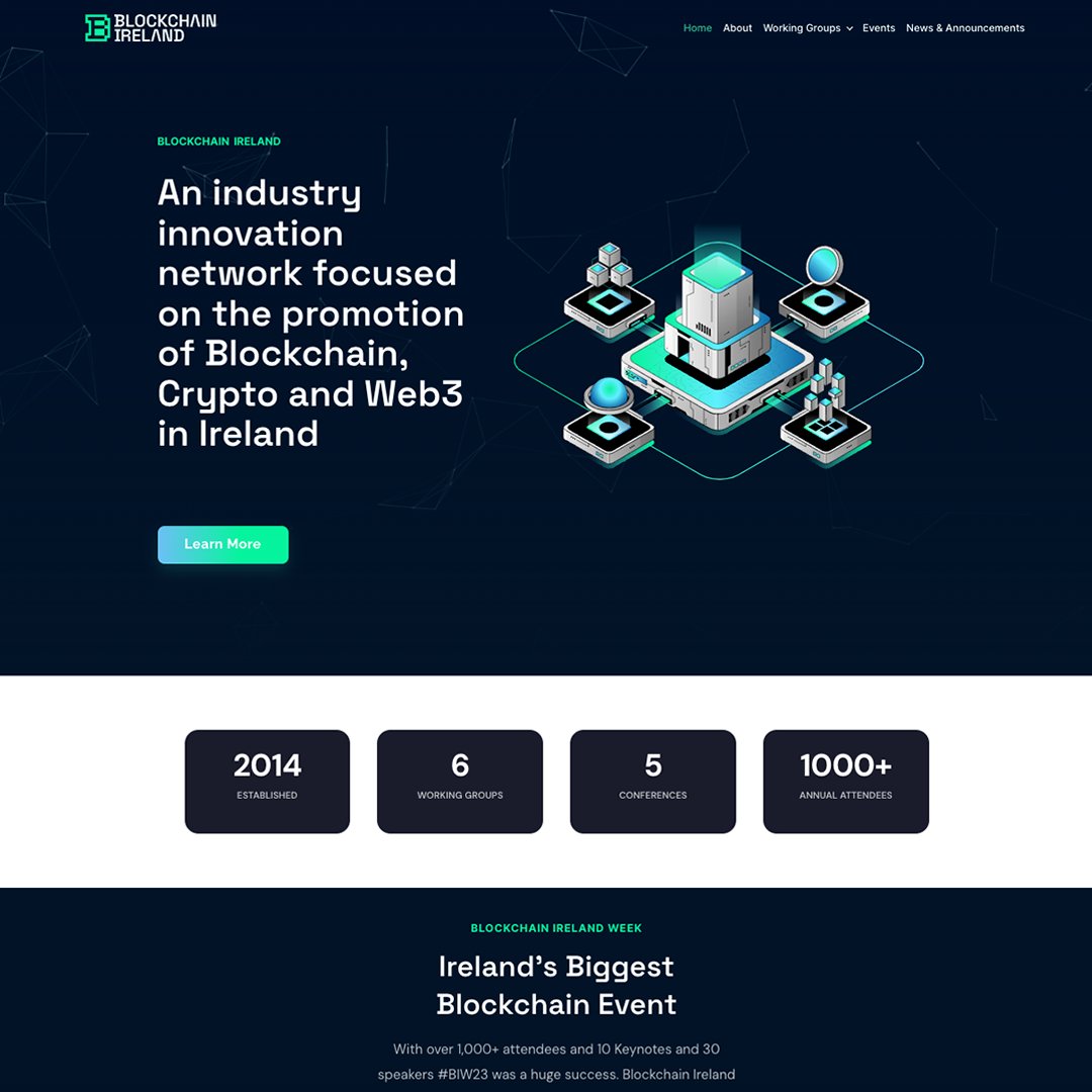 blockchain_irl's tweet photo. 🌟 Exciting News! 🌟 We're thrilled to unveil the new and improved https://t.co/ip6vtv02G5 website!
Your go-to hub for all things blockchain in Ireland. Explore cutting-edge resources, in-depth insights, and the latest developments in the blockchain sphere.
#BlockchainIreland https://t.co/XHREhgUvWn