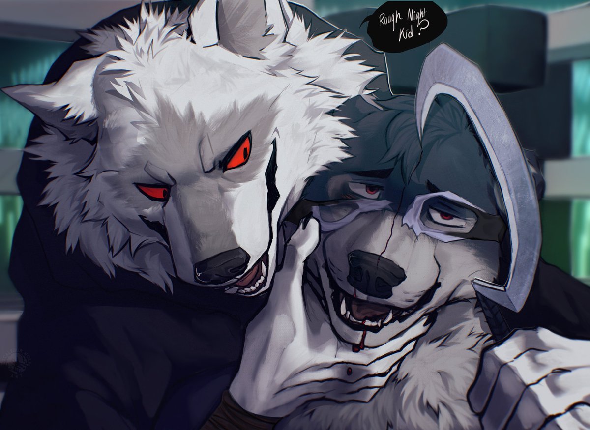 _ExcaliburWolf's tweet image. Rough Night Kid?~