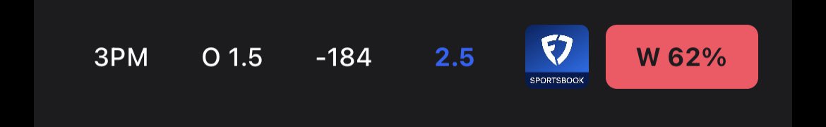 OddFatherDub's tweet photo. Twitter Free Play using research from the @optimal_bets app

LeBron is Projected 2.5 3PM Tonight and a 62% Win% 

Pascal is Projected 1.1 3PM and a 63% Win% https://t.co/vbEWq2ASTX