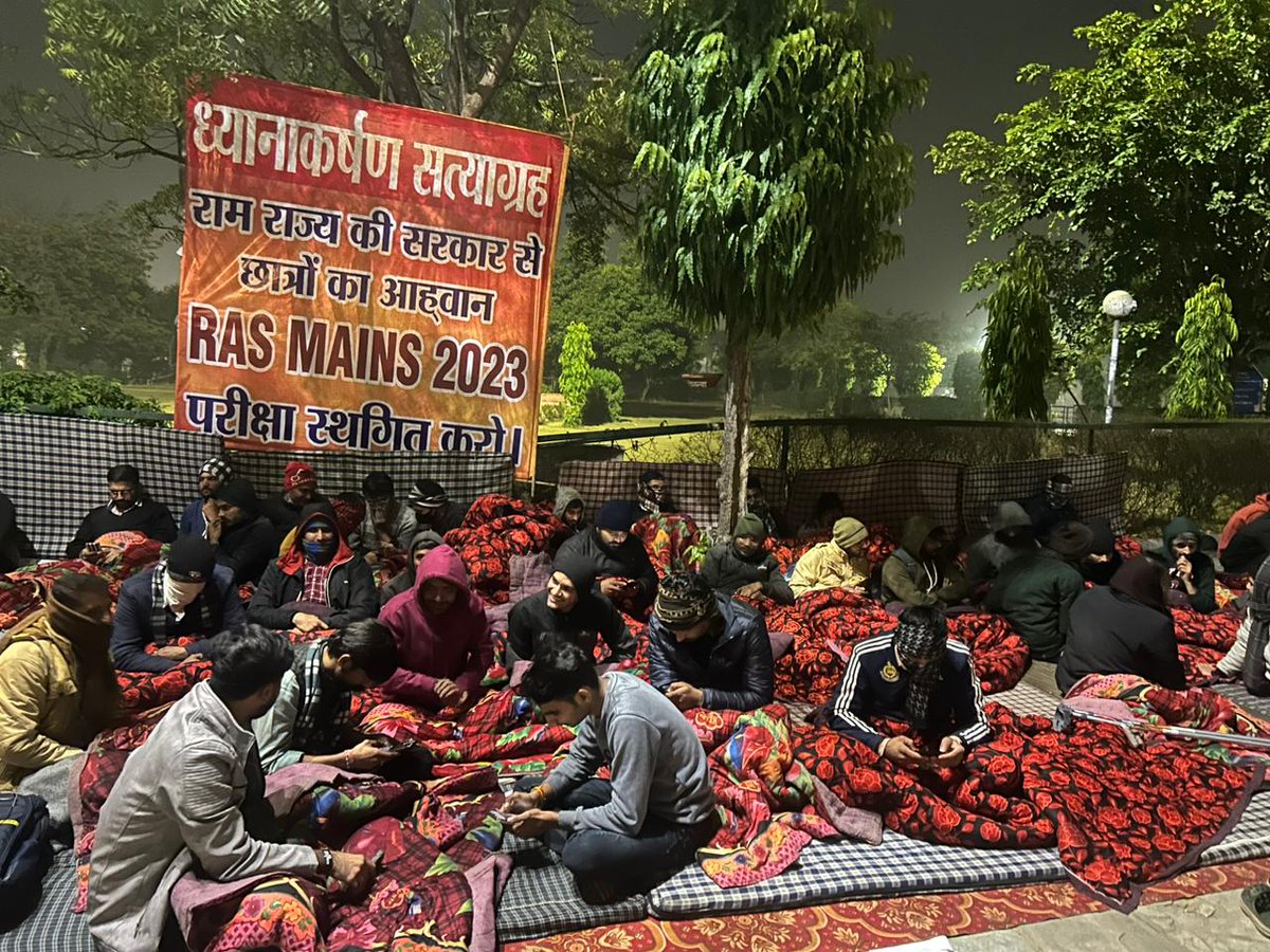DharmveerK11023's tweet photo. अपने हक की लड़ाई में RAS अभ्यर्थी
#RAS_MAINS_आगे_करो
आखिरकार कब जागेगी राजस्थान की संवेदनशील सरकार ?
#ItHappensOnlyWithPizza
#notopoundsyestoABC #gujratmeansGrowth #whitepaperfromparliament #SinglesInferno3 #maldivesboycott #neetpg2024 #Gaza #NEETPG
#puspa2
#BiggBossTamil7 https://t.co/rMrnwkWOMo