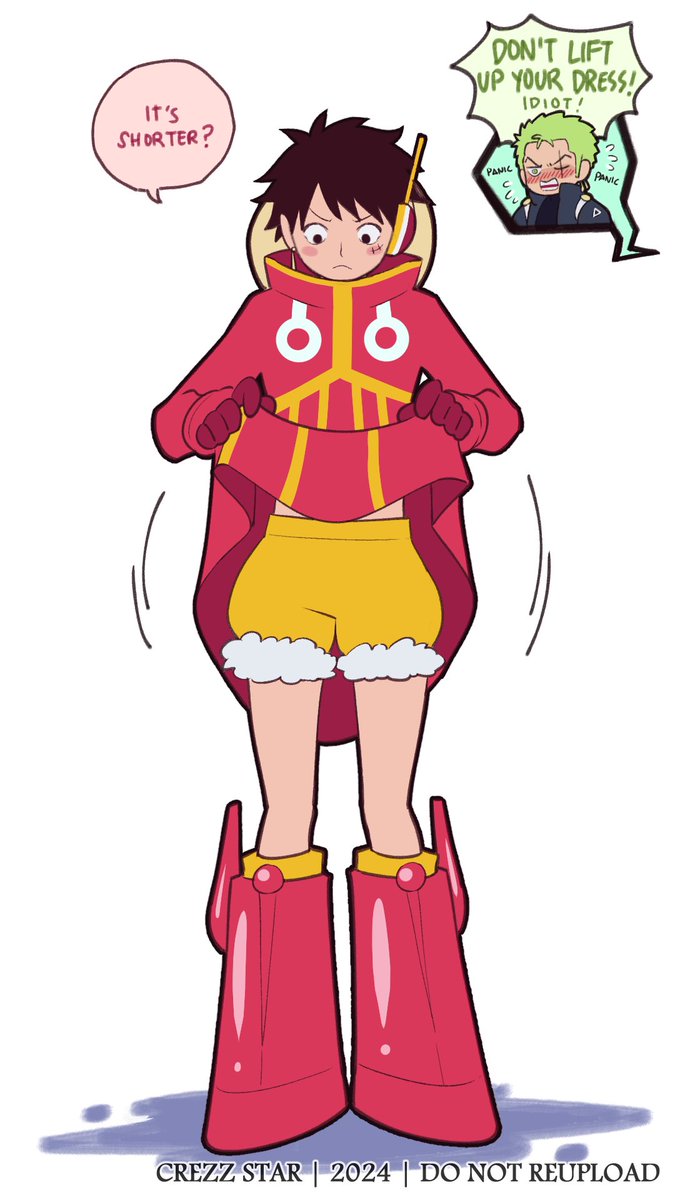 ⚔️👒
Bloomers!?
