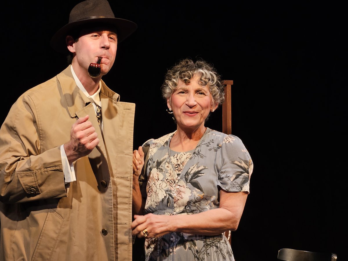 Playwrights's tweet photo. Alford and Arabella cordially invite you to join them this weekend to see "Line, Please', part of PRT's Launch 2024! Tickets available at https://t.co/B3qeJafGMV. https://t.co/vqwshK7Gc4