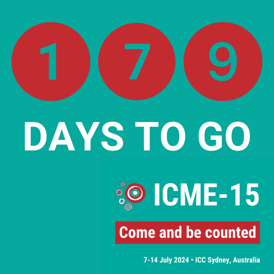ICME-15 tweet media