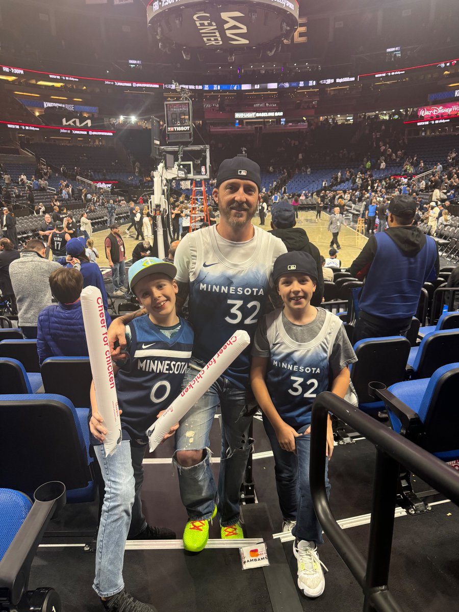 rcarpenter7's tweet photo. @Timberwolves @Target Loved every minute of it! #RaisedByWolves https://t.co/Db7TdYEOPG
