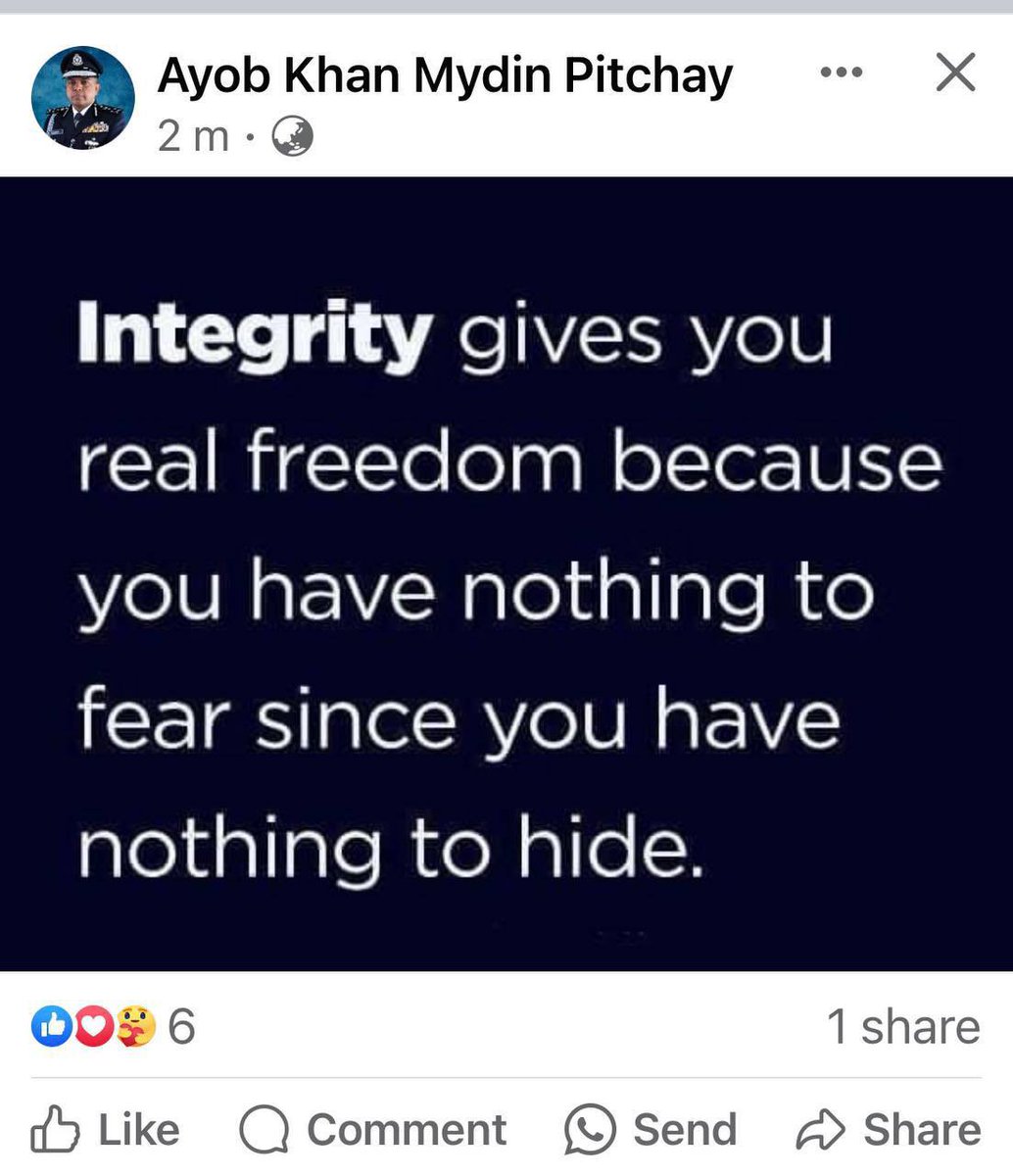 penangharbor's tweet photo. Pak Ayob dh pesan. Bukan org lain pn, kan?
#scandal #penangport @PDRMsia @SPRMMalaysia https://t.co/MJTqMMaDsW