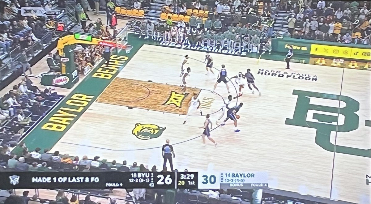 PregameEmpire's tweet photo. Baylor just built a brand new arena and decided to put the camera on Neptune https://t.co/JjUMeQbVf3