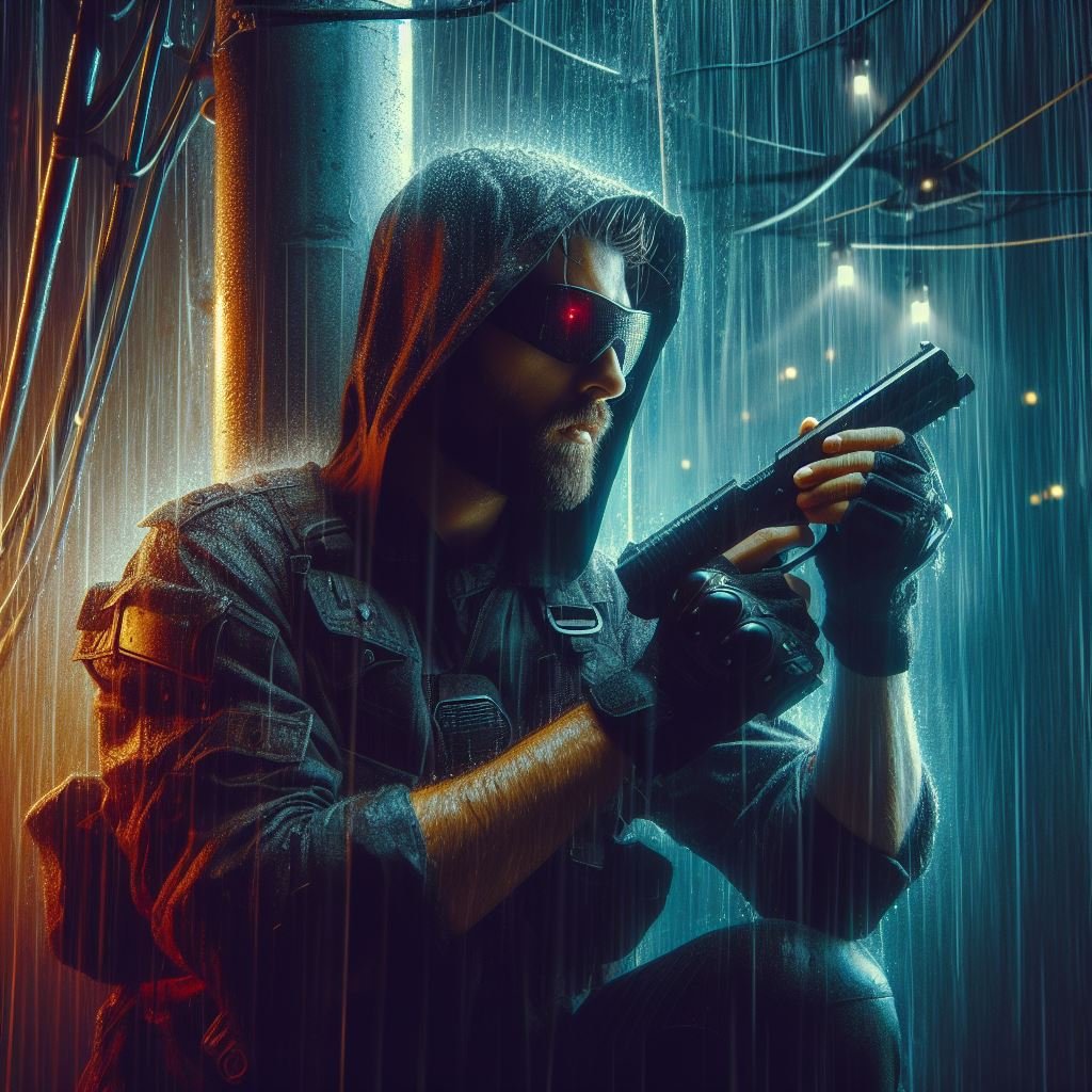 GarrafaNoCopo's tweet photo. In a cybernetic future, the "Hack Hunters" faction emerges to thwart the menace of skilled hackers known as "Code Shadows." Operating covertly from their high-tech base, The Citadel, these experts deploy advanced gear to neutralize digital threats. #HackHunters https://t.co/4C0FMCFftJ