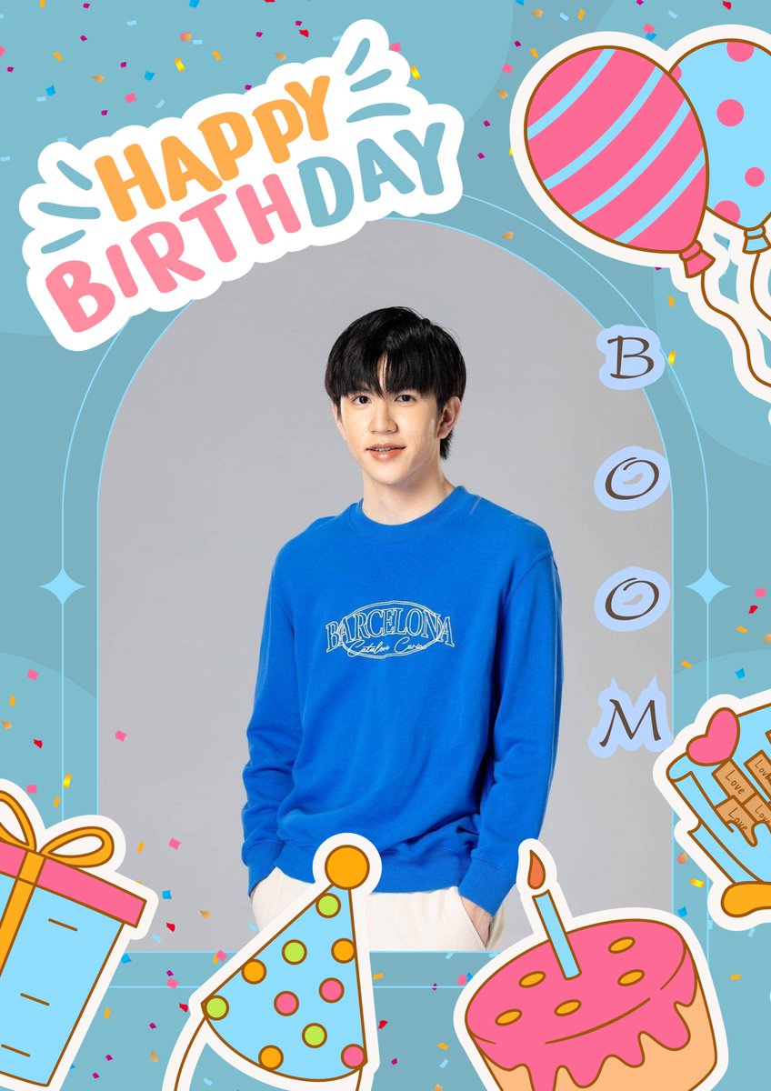 Happy Birth Day <a href="/BooM_Natthapat/">l3ooM</a> 

24 ขวบแล้วนะ ขอให้พี่บูมมีความสุข ประสบผลสำเร็จในทุกๆเรื่องเลยน๊าา พบเจอแต่สิ่งดีๆ มีคนรักพี่บูมเยอะขึ้นเรื่อยๆ แอดเป็นกำลังใจให้พี่บูมเสมอน๊าา 🎂🎉

#boom_natthapat