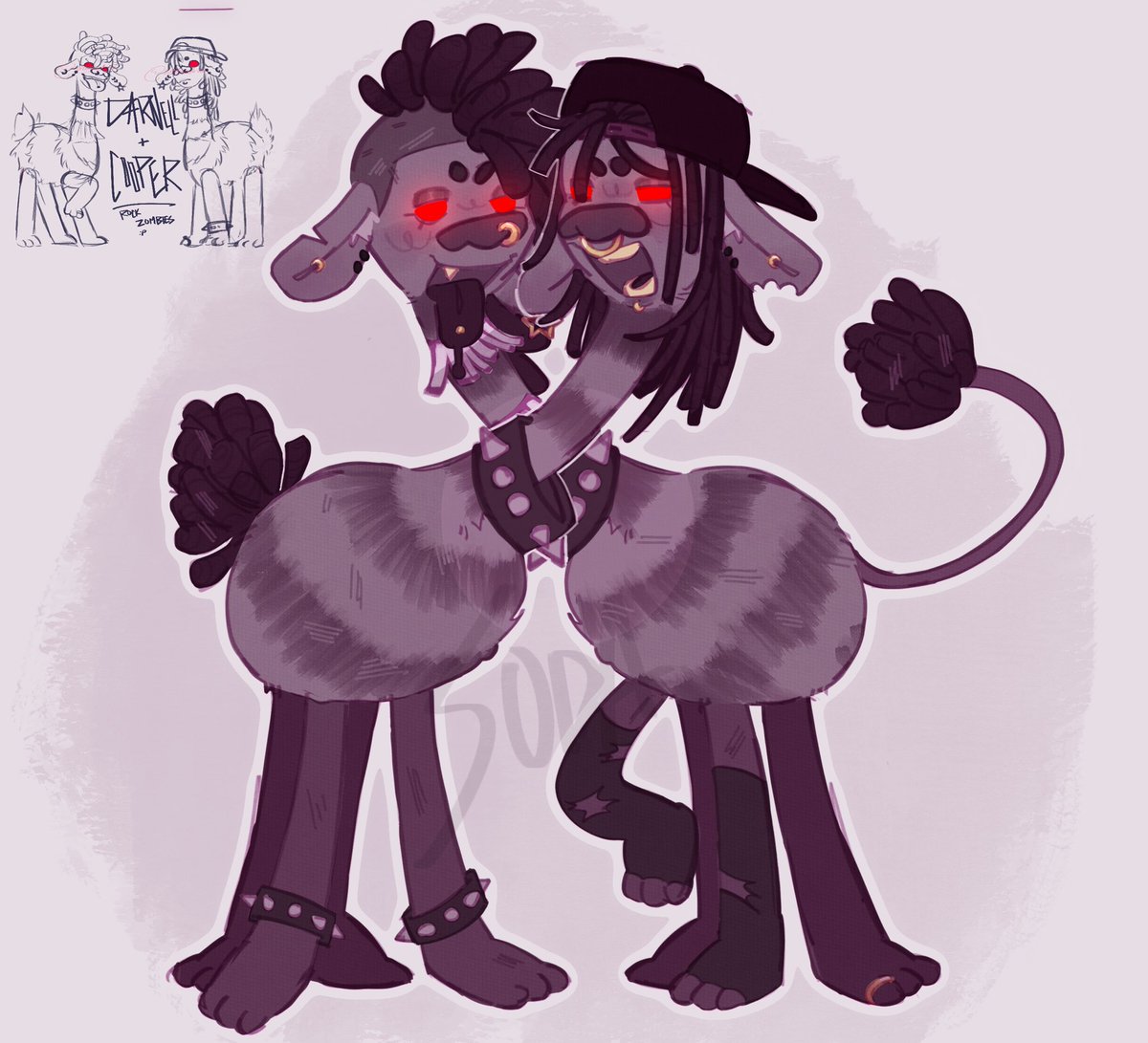 softbrainedrink's tweet image. rock zombies your funktwins #TrollsBandTogether #trollsworldtour #funkfam