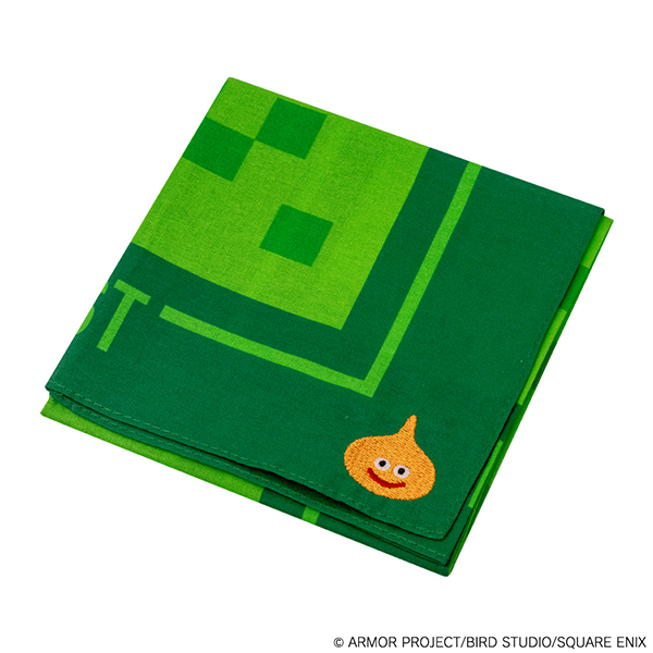 ドラゴンクエスト」から、ユニークなハンカチが登場！折り畳んだ時は