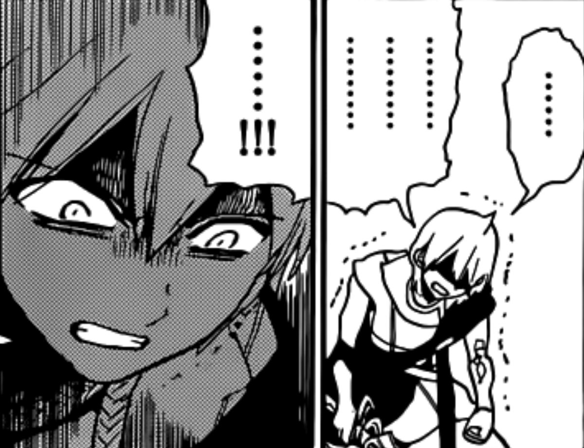WonderFlames's tweet photo. @NoMagicSwordman @SatsujinOtome "Asta-!..We gotta...." He blinked, noticing he and Liebe temporarily down for the count.
..Must be exhaustion from that 'Devil Union' of theirs.
And to be quite honest, he needed to catch his strength back too.
"Okay...Five more minutes."
#MVBlackBulls | #Cloverinvasion https://t.co/0sSDwXoEIW