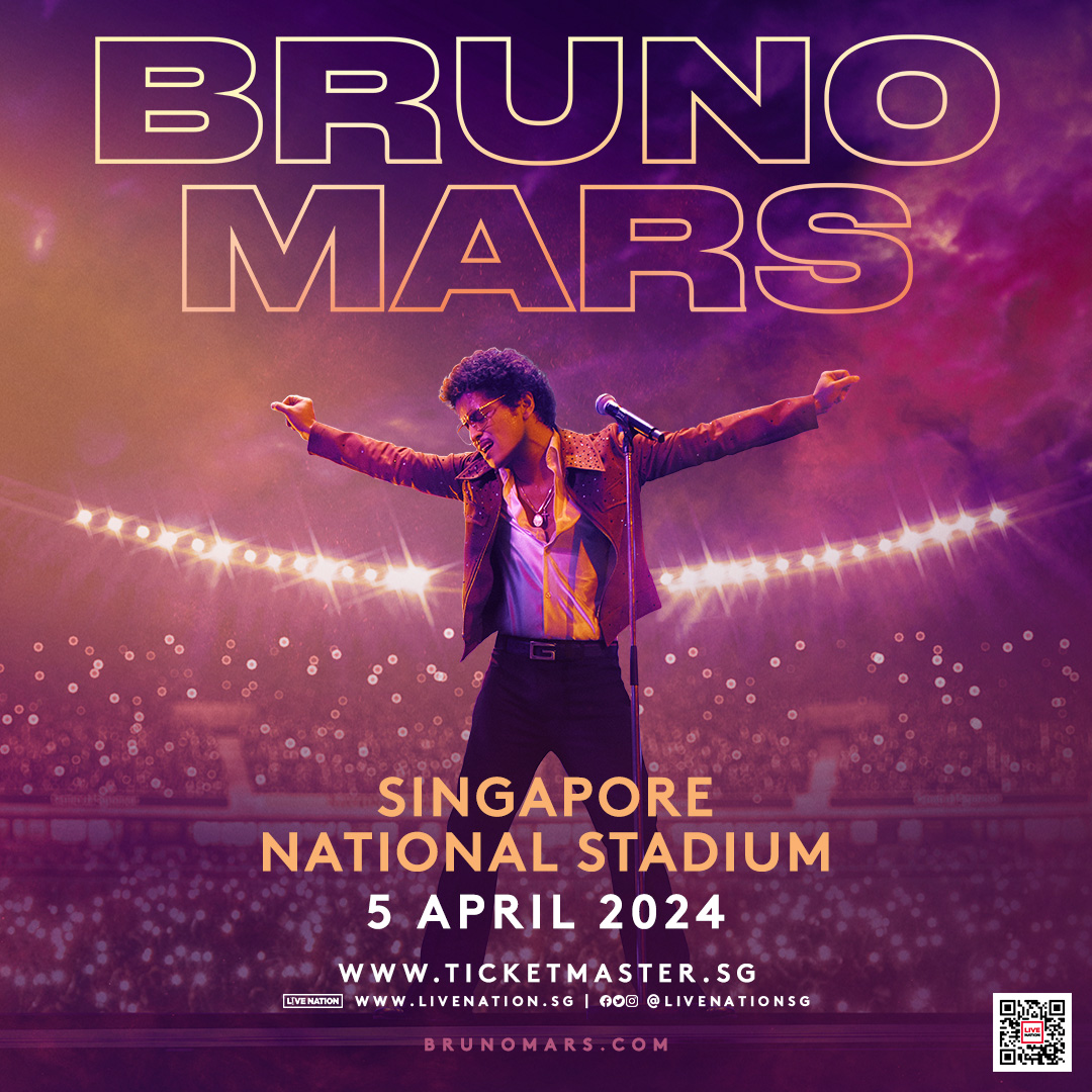 livenationsg's tweet photo. 📢 𝐁𝐑𝐔𝐍𝐎 𝐌𝐀𝐑𝐒 𝐋𝐈𝐕𝐄 𝐈𝐍 𝐒𝐈𝐍𝐆𝐀𝐏𝐎𝐑𝐄 🇸🇬⁠   

𝐏𝐨𝐩 𝐩𝐨𝐩, 𝐢𝐭'𝐬 𝐬𝐡𝐨𝐰𝐭𝐢𝐦𝐞! Unstoppable global hit machine 𝐁𝐫𝐮𝐧𝐨 𝐌𝐚𝐫𝐬 will be returning to Singapore this April! 🕺🏻✨ https://t.co/545s7Np0He