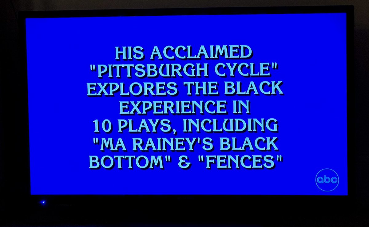 radworkshere's tweet photo. 😀 Does anyone else get a big smile seeing Pittsburgh on Jeopardy? (or in this case, Celebrity Jeopardy)
We’re proud to support the August Wilson African American Cultural Center and August Wilson House — a physical legacy of the legendary playwright. #RADworkshere https://t.co/cwcKVvcA9t
