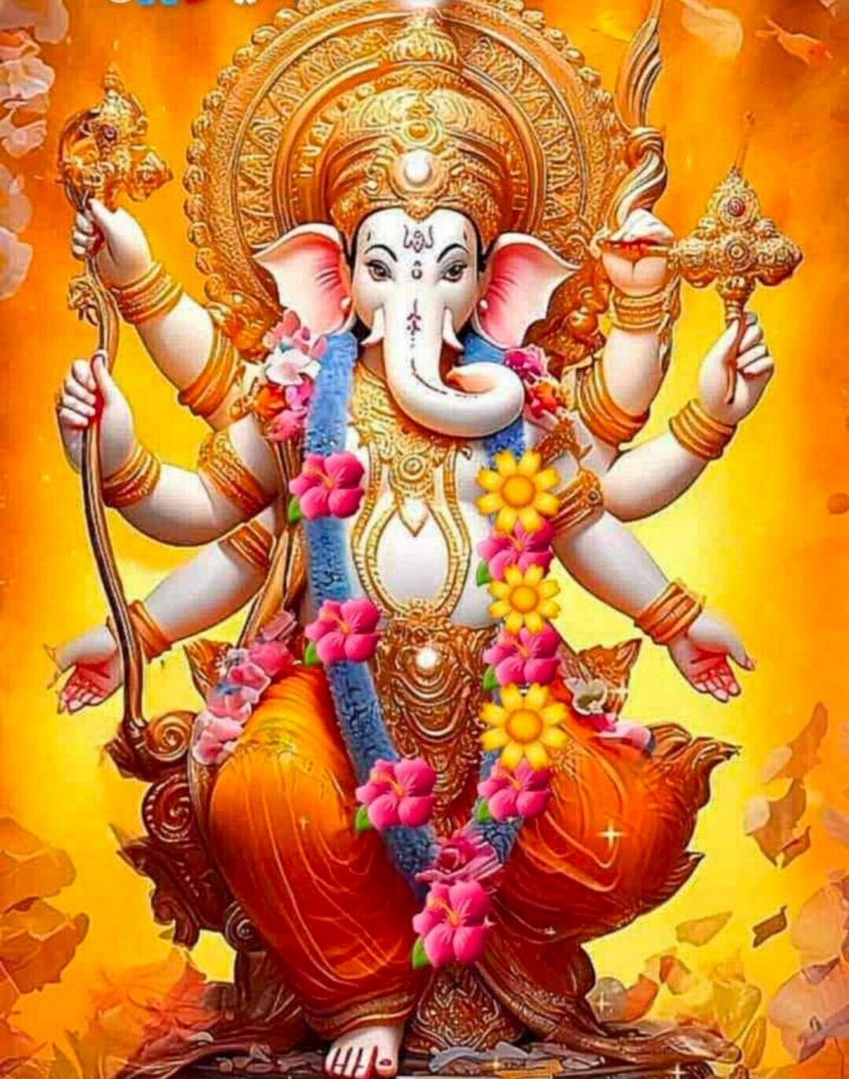 KunjKishore's tweet photo. वक्रतुंड महाकाय, 
सूर्य कोटि समप्रभ 
निर्विघ्नम कुरू मे देव,
 सर्वकार्येषु सर्वदा ।। https://t.co/nnyFFf9GZ7