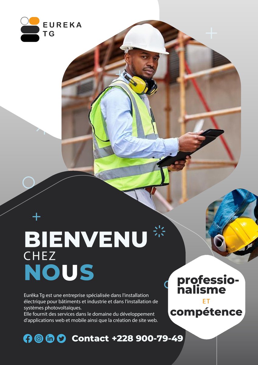 Eureka_Start's tweet photo. Le travail bien fait ne peut que donner de la fierté.

#EER #TeamEurekaTG #Togo #Electricite #TT228 https://t.co/mdikJ67pA9