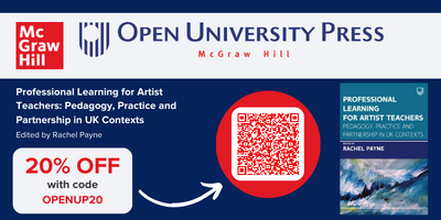 I'm very excited to announce that Professional Learning for Artist Teachers is published today! I will be in conversation with @objectfreelife @NSEAD1 on 23 January 6-7pm (GMT) nsead.org/courses-advice…